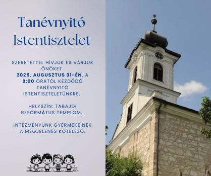 Tanévnyitó