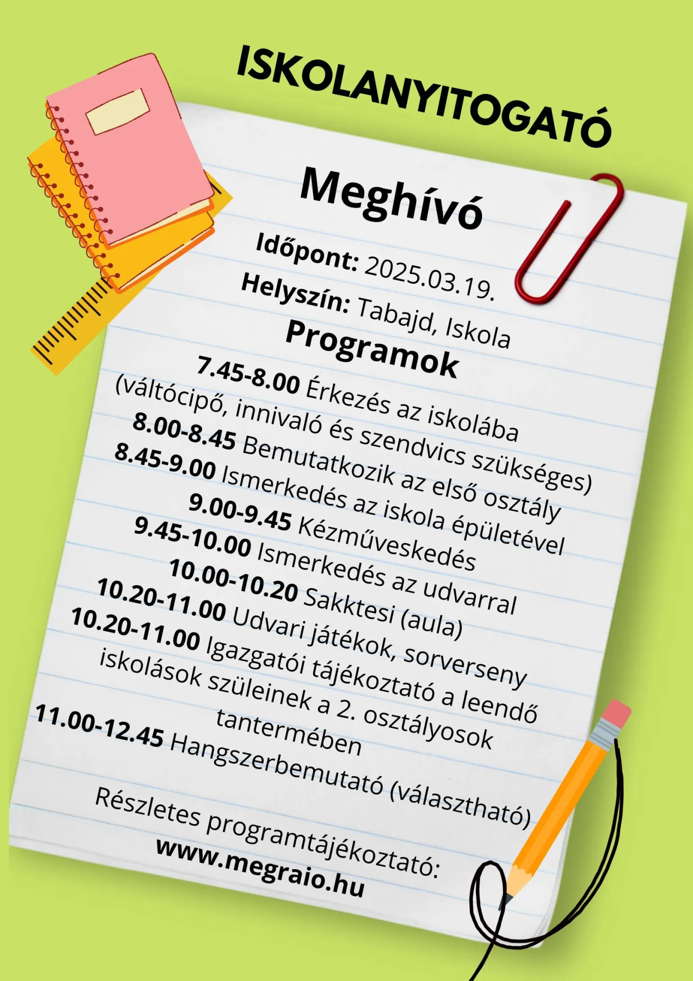 Meghívó