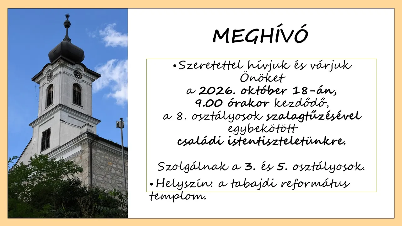 meghívó
